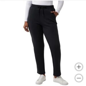 NEW 32 Degrees Heat Sueded High Rise Pant Black
